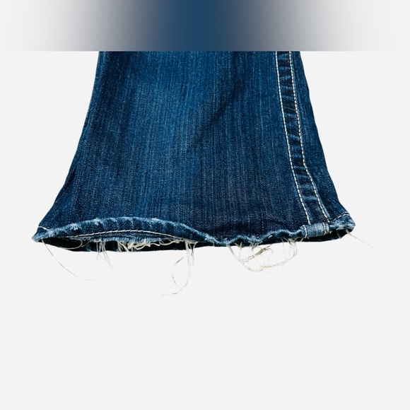 Big Star Maddie Dark Wash Mid Rise Fit Size 33 Regular - Picture 13 of 13